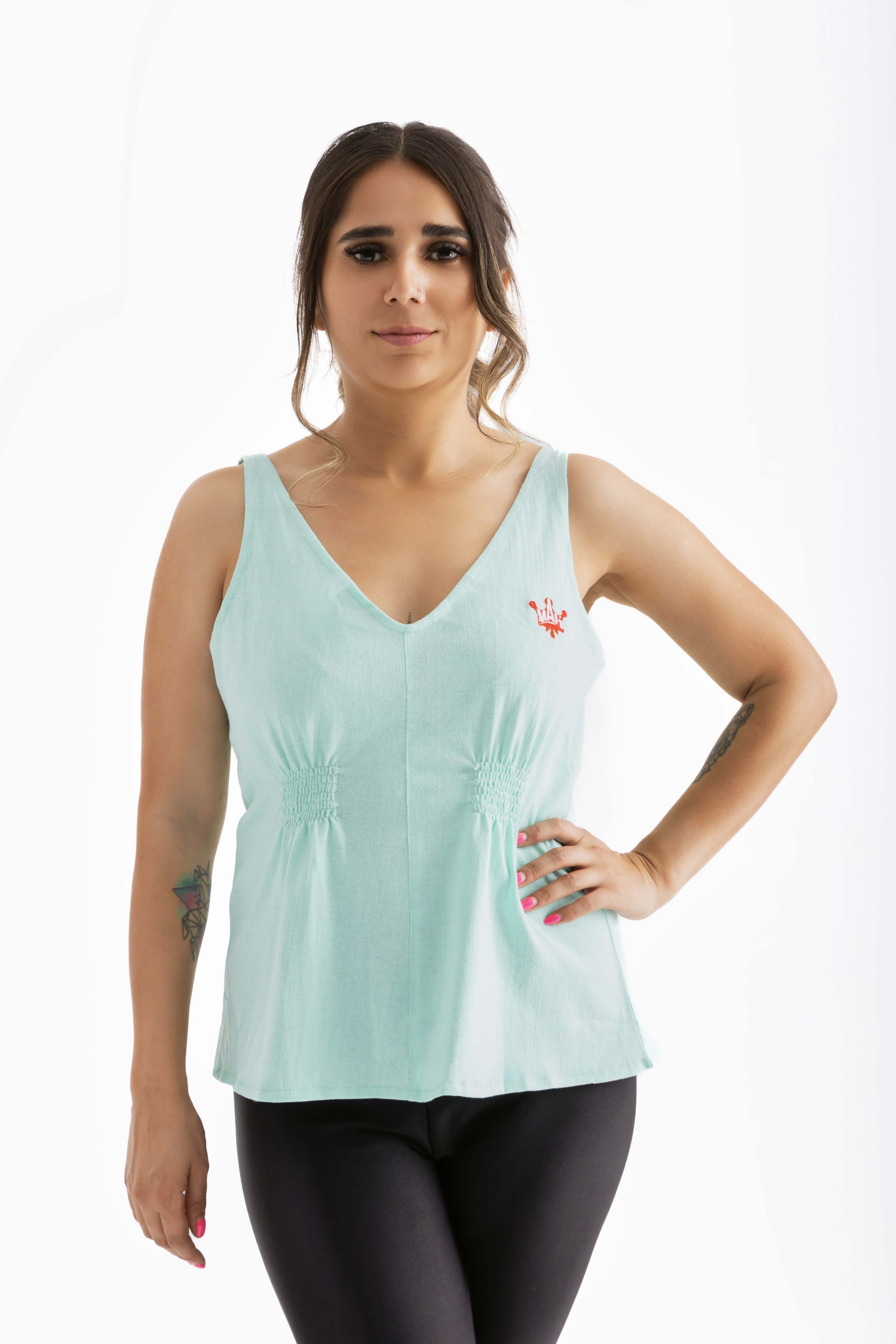 Corset Style Tunic Top - MAG